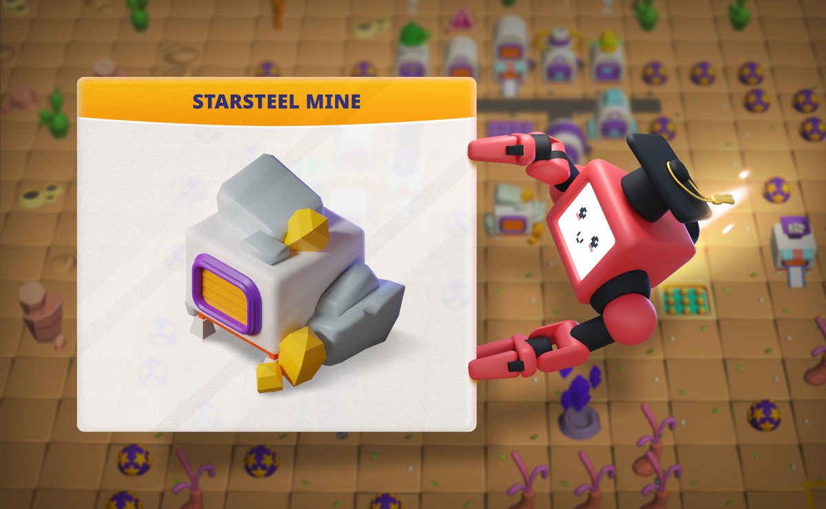 Want to advance your economy in #Moonville? Chances are, you'll need plenty of Starsteel.⛏️

Unless you have some obelisks laying around, your best bet for generating Starsteel would be the Starsteel Mine. 

It's the backbone for many of the buildings in <a href="/MoonvilleFarms/">Moonville Farms</a>!