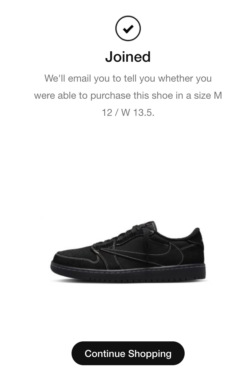 Snkrs app shop desktop