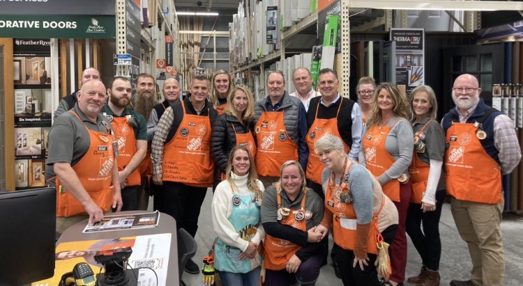 8412 in Clayton was incredibly proud and honored to have Ryan, Melanie, and Richard celebrate with us...4 years and counting!!  Safety is our #1 priority 

<a href="/cole91960676/">Cole SM at Clayton Home Depot 8412</a> <a href="/hollytate122/">Hyperliquid</a> <a href="/QuilliamsJaden/">Jaden Quilliams Shirley #0152</a> <a href="/JustinCFerguson/">Justin Ferguson</a> <a href="/kimberleybeach/">Kimberley</a> <a href="/Shanda668/">Shanda66_#8412</a> <a href="/wesleycopelan/">Wesley Copelan</a> <a href="/robertkirkham26/">Rob Kirkham</a>