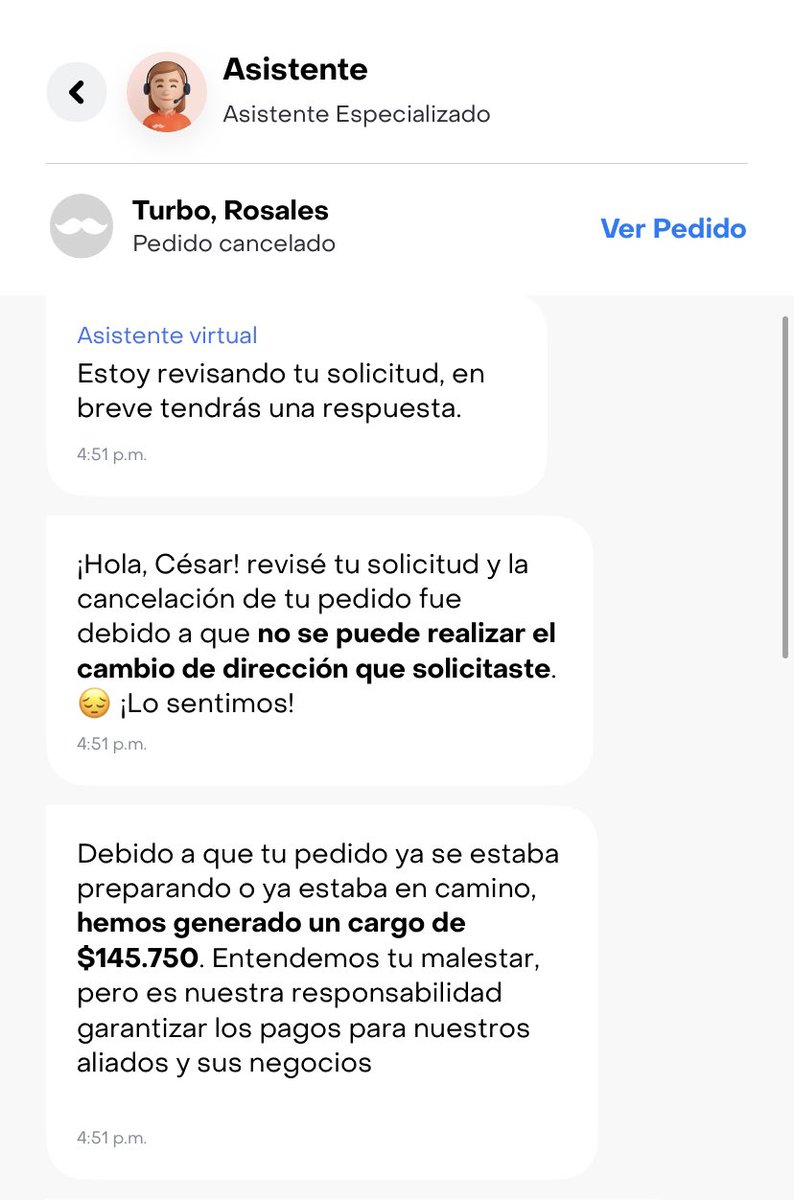 CesmelA's tweet photo. Qué debo hacer para el sistema de soporte @RappiColombia me atienda correctamente y me responda mis solicitudes. Nadie me da respuesta de un reembolso. https://t.co/LCUCVhvcLs