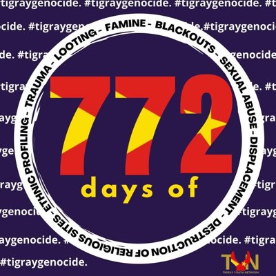 mamaye_m's tweet photo. #772Days Of #TigrayGenocide has shamefully not garnered the attention that it deserves from the #IC, despite the magnitude of crimes against humanity. 

#EritreaOutOfTigray 

@UNHumanRights @BradSherman @SecBlinken @antonioguterres @UN @POTUS @UN_HRC @VP @VP45 @UNGeneva @eu_eeas https://t.co/O6dUN7PNsS