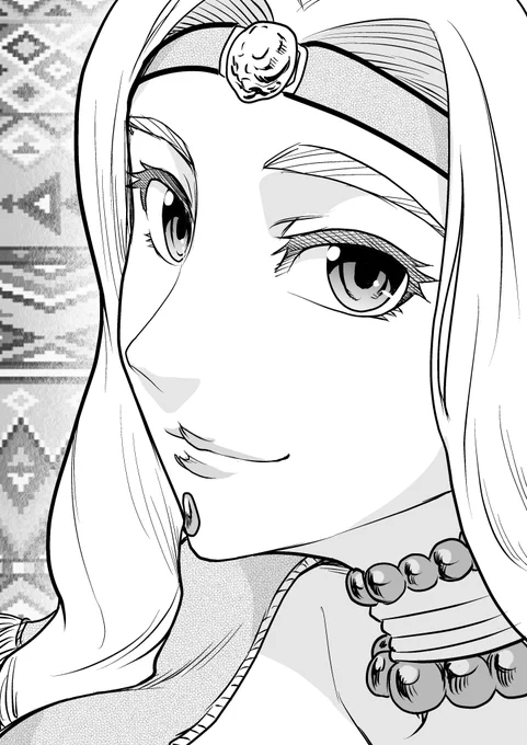今日のアルカイックスマイルお姉さん 