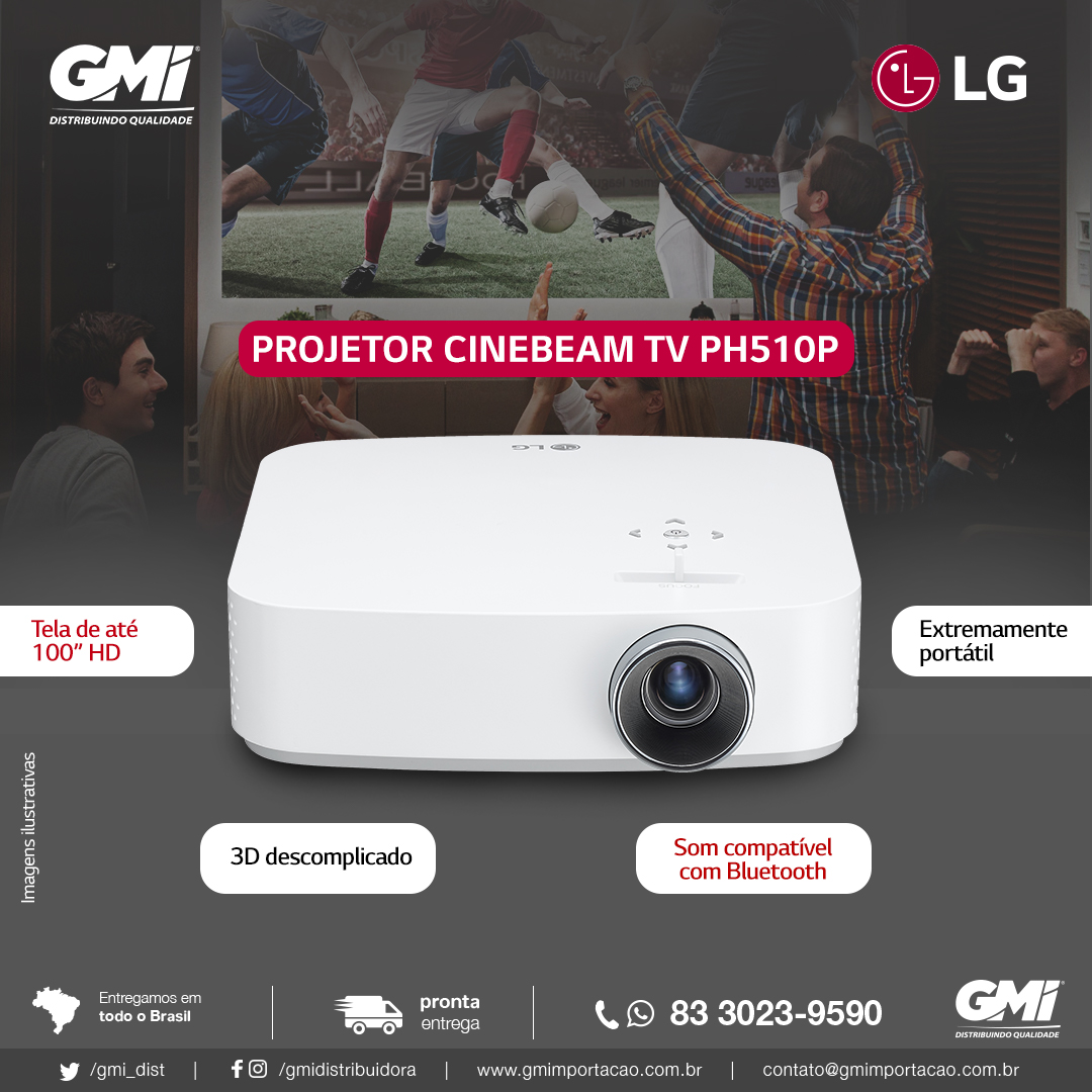 gmi_dist's tweet photo. O tamanho extremamente portátil do projetor LG Cinebeam PH510P permite que você leve para qualquer lugar em sua bolsa e tenha uma experiência livre da bagunça de fios e cabos.

Tudo isso com uma vida útil de 30.000 horas

Assista o que quiser, quando e aonde quiser! https://t.co/BtE4rfGX0v