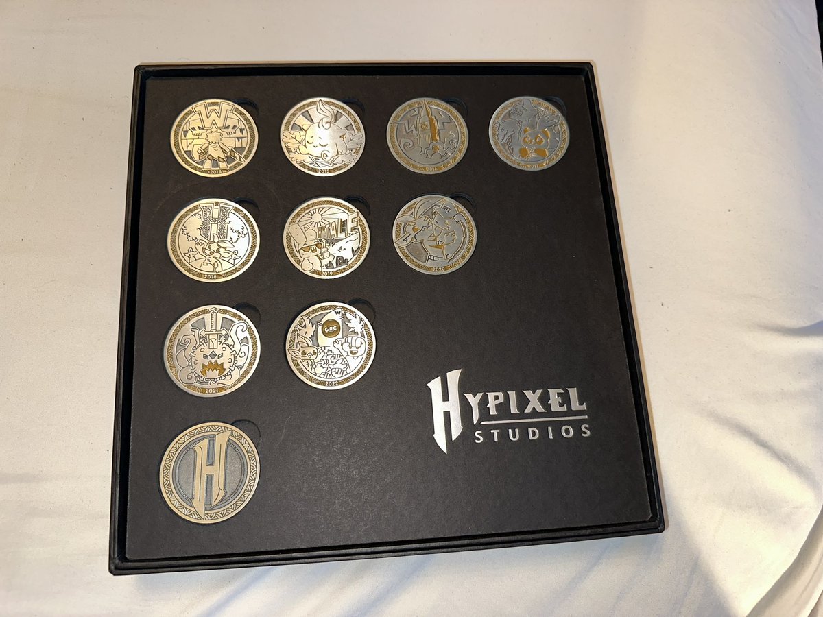 This year we launched our staff years of service coins. At the end of every  year we issue a coin to all team members that has a design themed on the  year