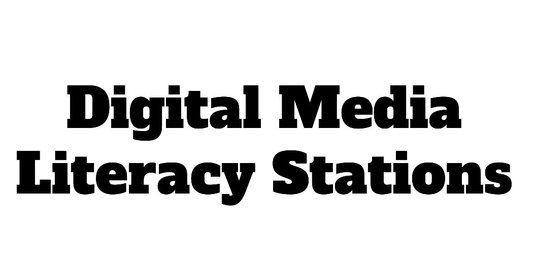 LibraryWmhs's tweet photo. More digital media literacy stations happening in the library today #library #stationlearning #digitalmedialiteracy https://t.co/E0k8mXoDQd