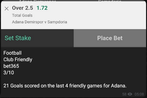 ValueForMoney13's tweet photo. ✅ Great treble on our channels!
⚽️⚽️ Goals Galore on our free channel!
🚩🚩 Corners Galore on our private telegram!

✅ 2-2 @_adanademirspor  v @sampdoria_en 
✅ 7-0 @SevillaFC_ENG  v @fcvolendam 
✅ 5 Corners for @RangersFC  1st Half

https://t.co/ZuuWkYwZnp
Big Tip! Big win! https://t.co/ip7pxlSk4N