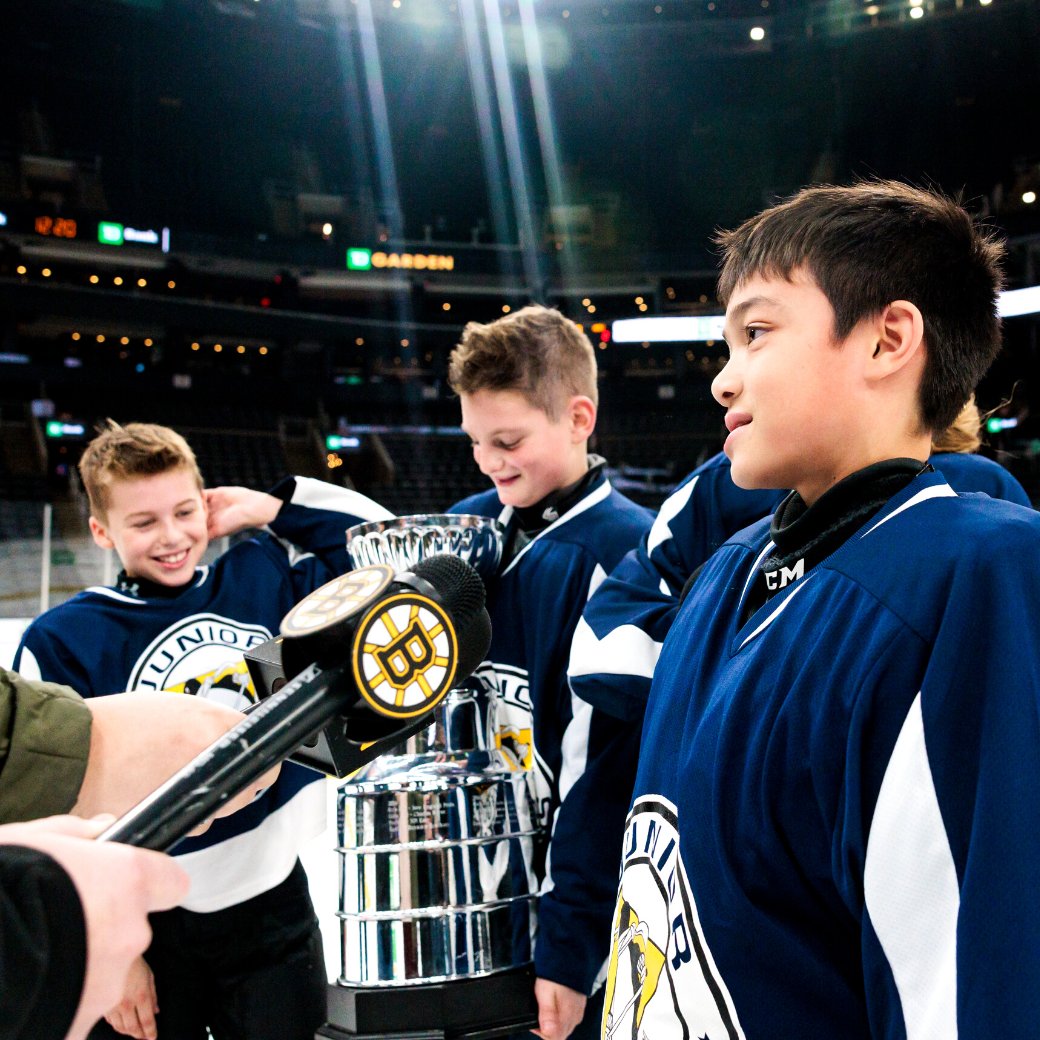 Mass_Hockey's tweet photo. Last month, 10U and 12U Youth and Girls’ players had their chance to compete in the Bruins Academy Mini 1-on-1 powered by @tdbank_us. Congratulations to our 10U Winners, the Boston Jr. Eagles and the Boston Jr. Penguins, who have won a trip to NHL All-Star Weekend! https://t.co/BbEWMH7Y9O