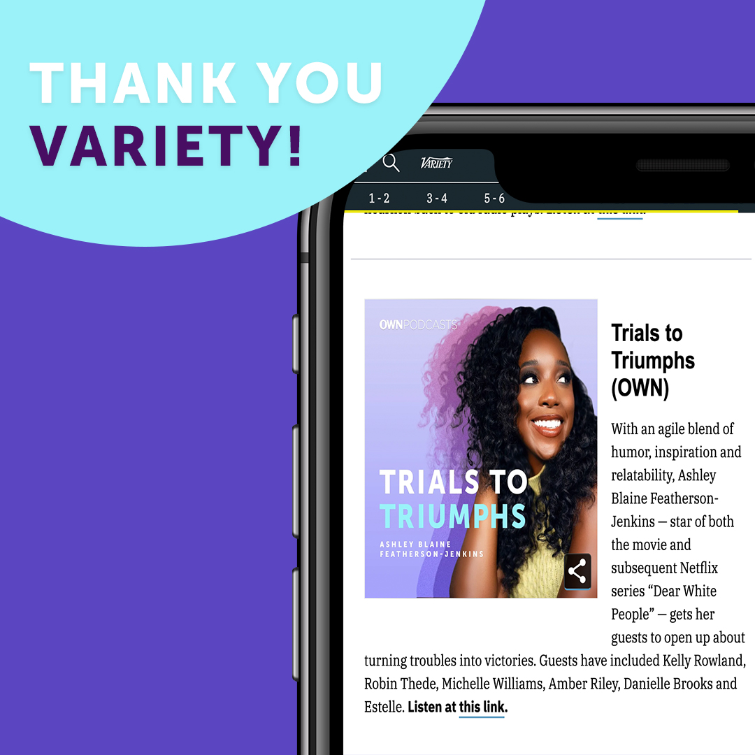 THANK YOU THANK YOU @Variety #2022BESTPODCASTS @AshleyBlaine