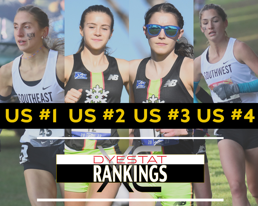 <a href="/DyeStat/">DyeStat</a> After a dominant fall, Irene Riggs was the queen of the HS XC season!

Top 4
1. Irene Riggs, WV
2. Karrie Baloga, NY
3. Ellie Shea, MA
4. Brooke Wilson, CO

@dyestat's final girls XC rankings ➡️ buff.ly/3BAw5Hu