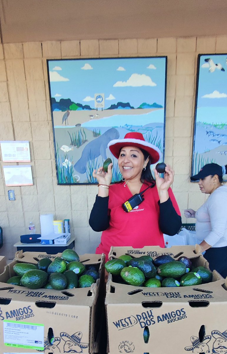 Brighter Bites Thursday is in full swing! Today's bag will have these beautiful avocados 🌱💚🥑
<a href="/ValleyWestEs/">Valley West ES-HISD</a> @Just_Wrapping @sprattwoods @HISD_Wraparound