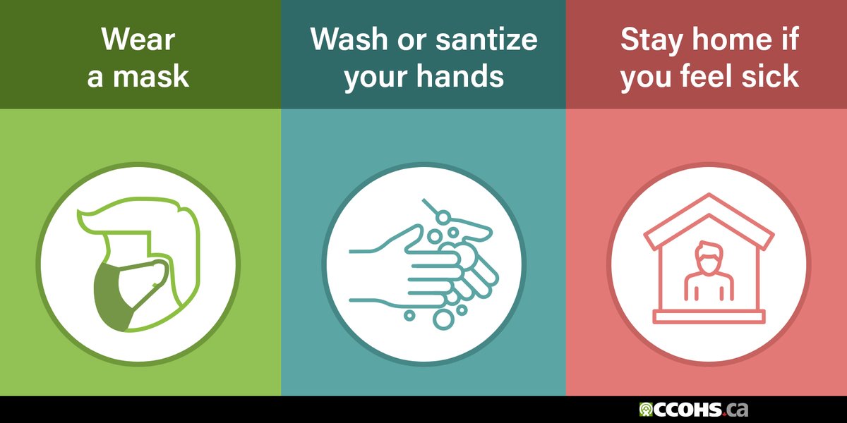 CCOHS on Twitter "Protect yourself and others from a respiratory virus