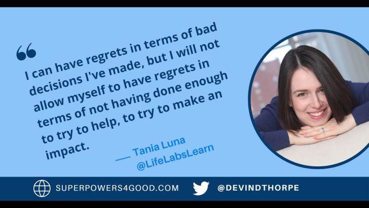 lizhkelly's tweet photo. Want to be a #GreatManager &amp; Do Good? Listen to this new interview: 7 Core Skills for #Changemakers 
- @LifeLabsLearn Co-Founder &amp; Chair &amp; Author #TaniaLuna Shares Powerful Insights for Leaders with #superpowersforgood host @devindthorpe via @ApplePodcasts https://t.co/gPXJb3M5P0 https://t.co/R0FL1c7NLo