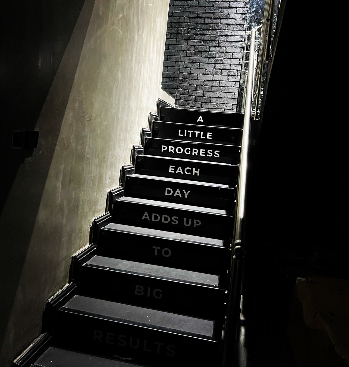 exertionlabsng's tweet image. Words to live by… if you can read the last few words 🧐 #EXRT