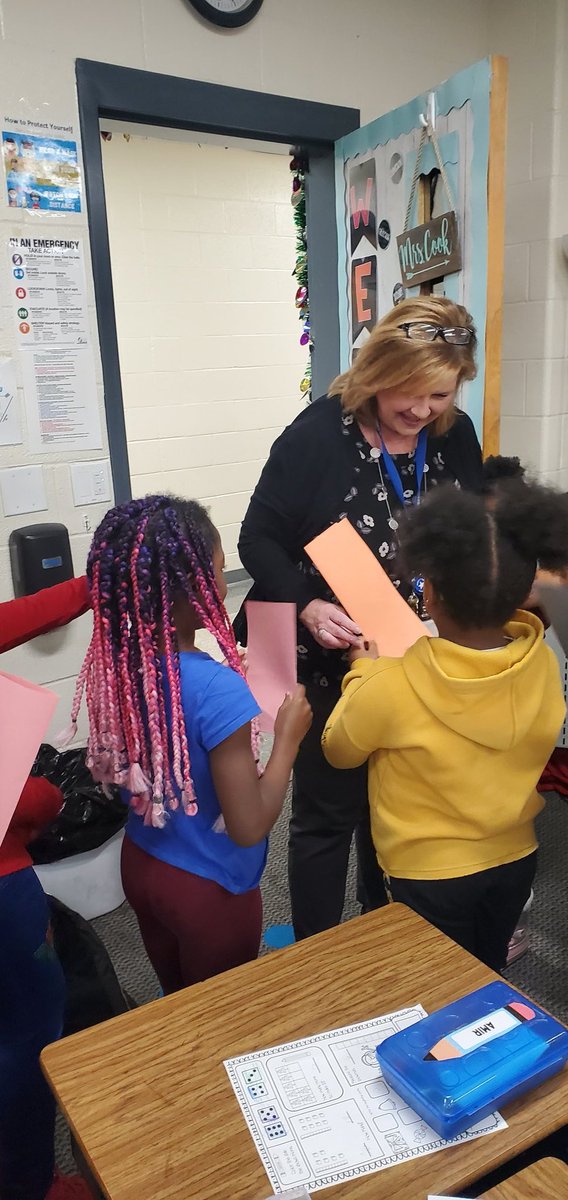 ACook_R2's tweet photo. Our class showered Mrs. May with love and cards this morning, for she is leaving Sandlapper to embark on a new journey! @SEstarsR2 https://t.co/18MEYXi59y