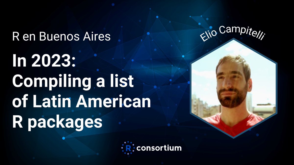 Elio Campitelli organizer of the R en Buenos Aires Group in Argentina shares their experience leading a group with almost 1,000 members! They are planning to build a compiled list of Latin American R packages in 2023.  #Rstats #opensource 
Read about it ➡️r-consortium.org/blog/2022/12/1…