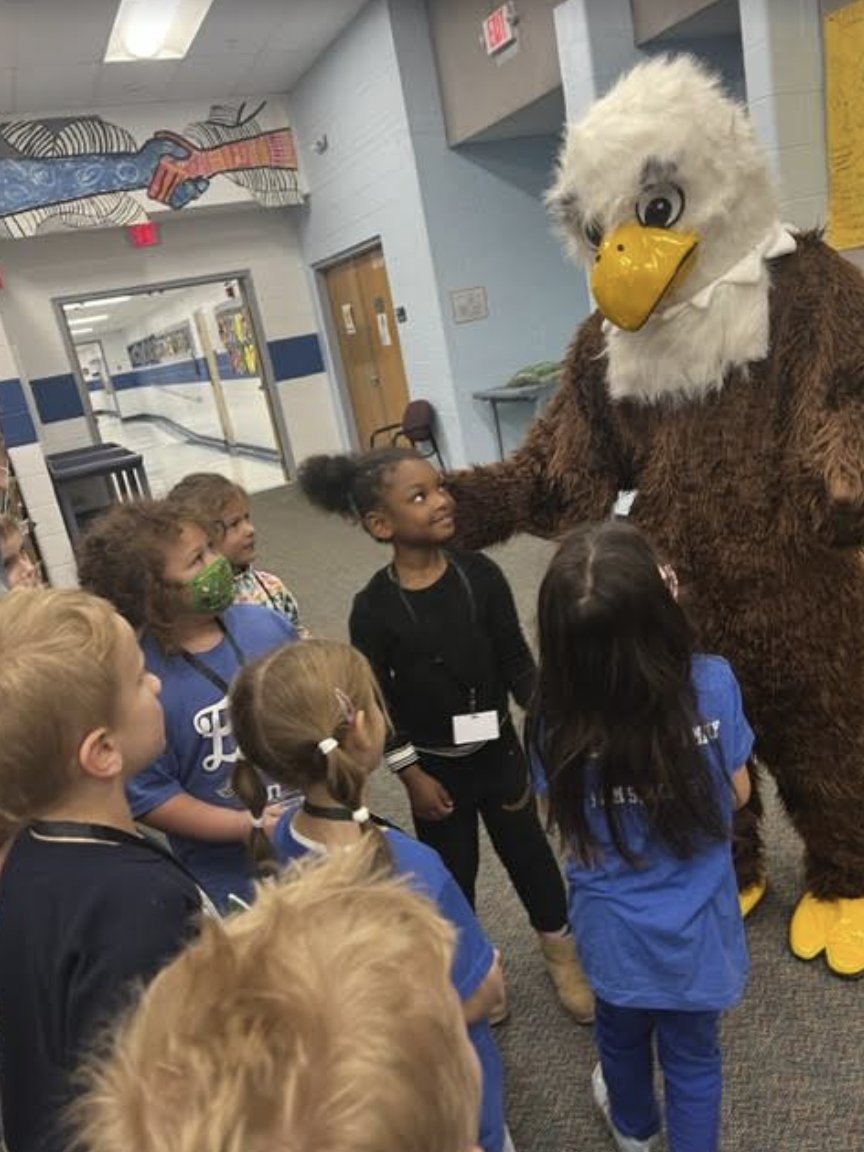 When Monty flies in to visit on our #Clearmontfamily Day, the crowd goes wild!