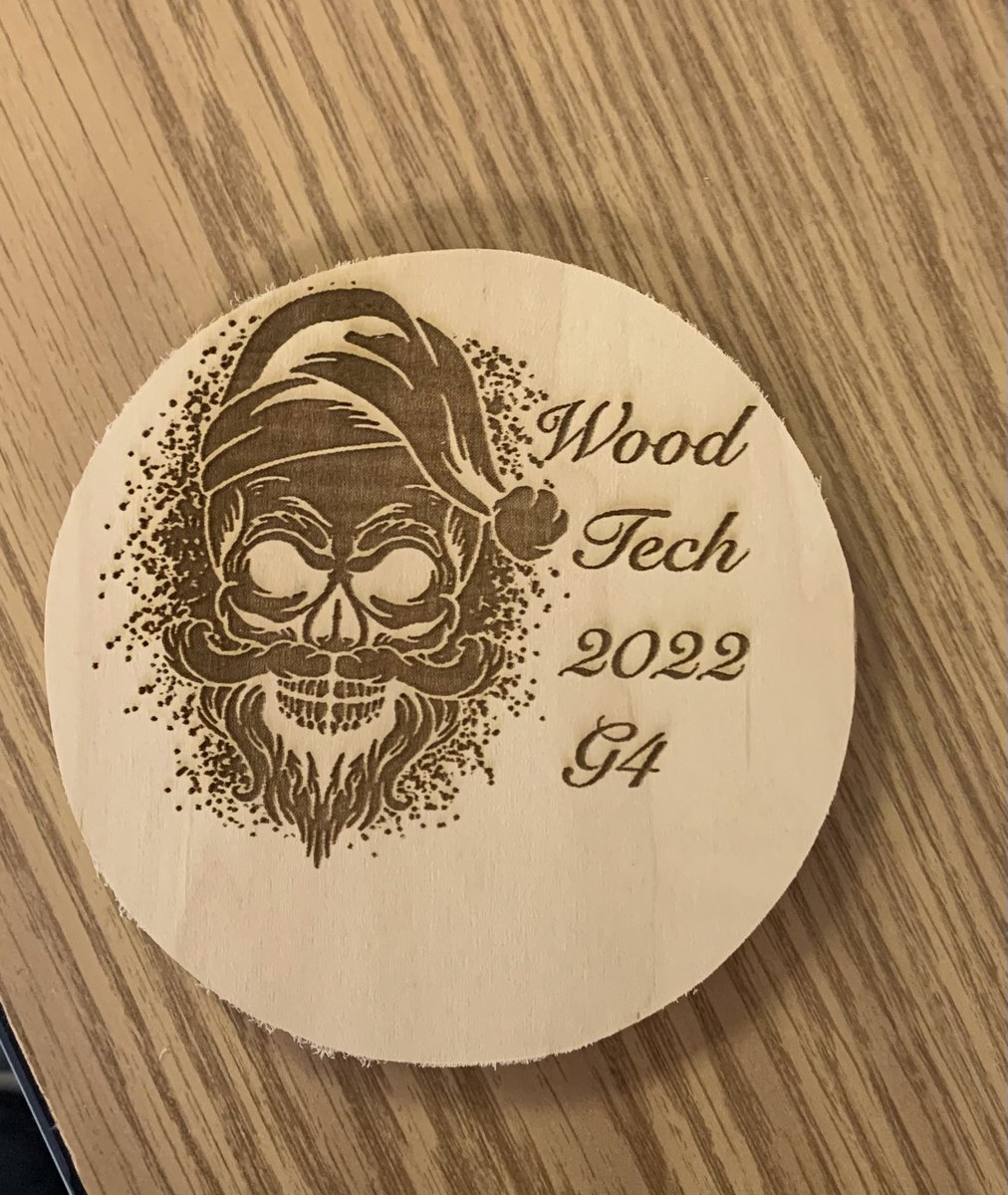 The Industrial Tech. Dept is finishing the semester strong with several student projects ranging from wiring the tech house, organizing new tools for next semester, finishing projects on the plasma table and wood tech ornaments.