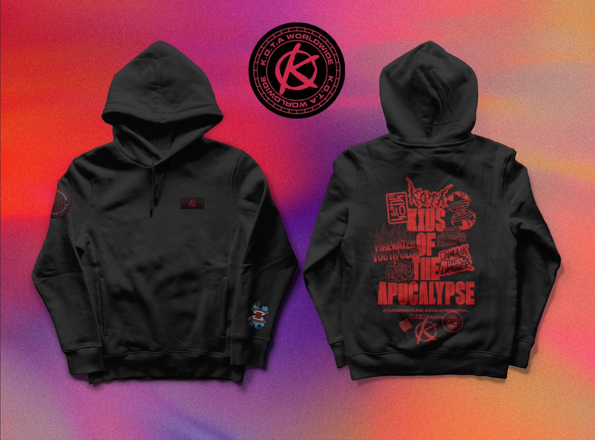 Kids Of The Apocalypse (@kotaworldwide) on Twitter photo Physical π€ Digital
Introducing the ππππ ππ¨π¨ππ’π. Available Dec 20th.
πππ physical KOTA hoodies granting buyers the first πππ NFTs minted from the upcoming ππππ ππππππ πππ collection, airdropped free to all hoodie purchasers.
(1/2 ) Physical π€ Digital
Introducing the ππππ ππ¨π¨ππ’π. Available Dec 20th.
πππ physical KOTA hoodies granting buyers the first πππ NFTs minted from the upcoming ππππ ππππππ πππ collection, airdropped free to all hoodie purchasers.
(1/2 )