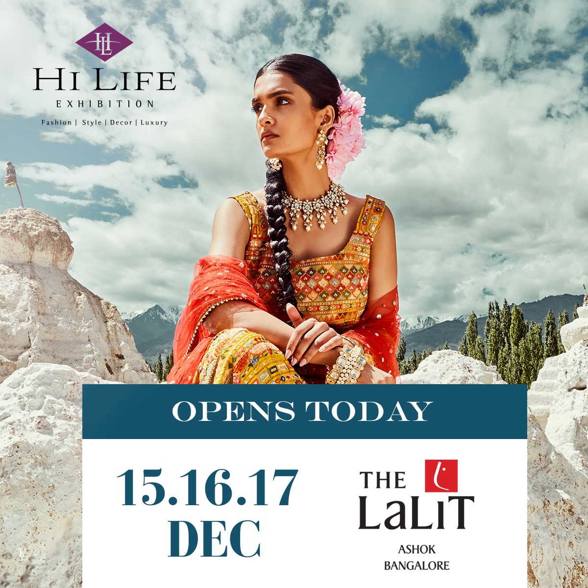 #HiLifeExhibition for Bridal Fashion, Bridal Jewellery Accessories & More. 
At : LALITH ASHOK,  Bengaluru
Time : 10am to 8pm.

#hilifebrides #hibridesbengaluru
#Hilife_Exhibition 
#bridalfashion
#bridaljewellery
#hilifeexhibition
#starkannada 
#NammaSuperstars
#aslamsuperstars