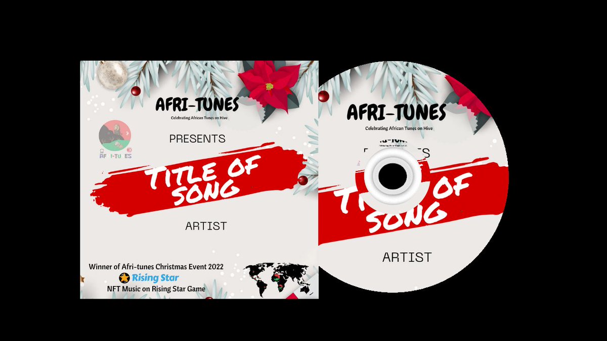 afri_tunes's tweet photo. https://t.co/quAcMBMGz0
#Afritunes #Special #Christmas #Event on #hive
The music of the prize winner will be minted as #NFT on @AtomCollector Rising Star game.
#Hive #music #tunes #ecency #blocktunes #3speak #sing2earn #web3 #blockchain #crypto #nftmusic #NFTCommunity https://t.co/aHY6ppeqHq