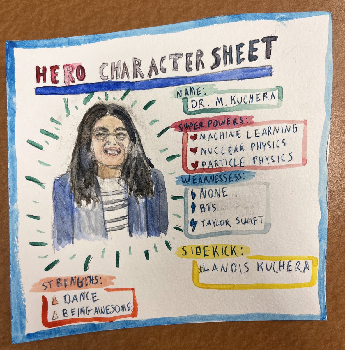 This is one of the most amazing things a student has made me