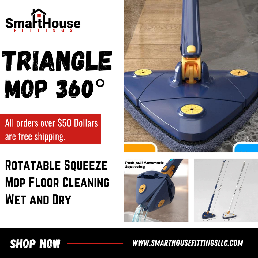 Smart_House__'s tweet photo. Triangle Mop 360Β° Rotatable Squeeze Mop Floor Cleaning Wet and Dry. All orders over $50 Dollars are free shipping. Rotatable Squeeze Mop Floor Cleaning Wet and Dry.
Shop Nowππ https://t.co/7D4UG9j7yO
#legextension #worldgym #wellbeing #planetfitness #physicalfitness #homemat https://t.co/2p80uI1izQ