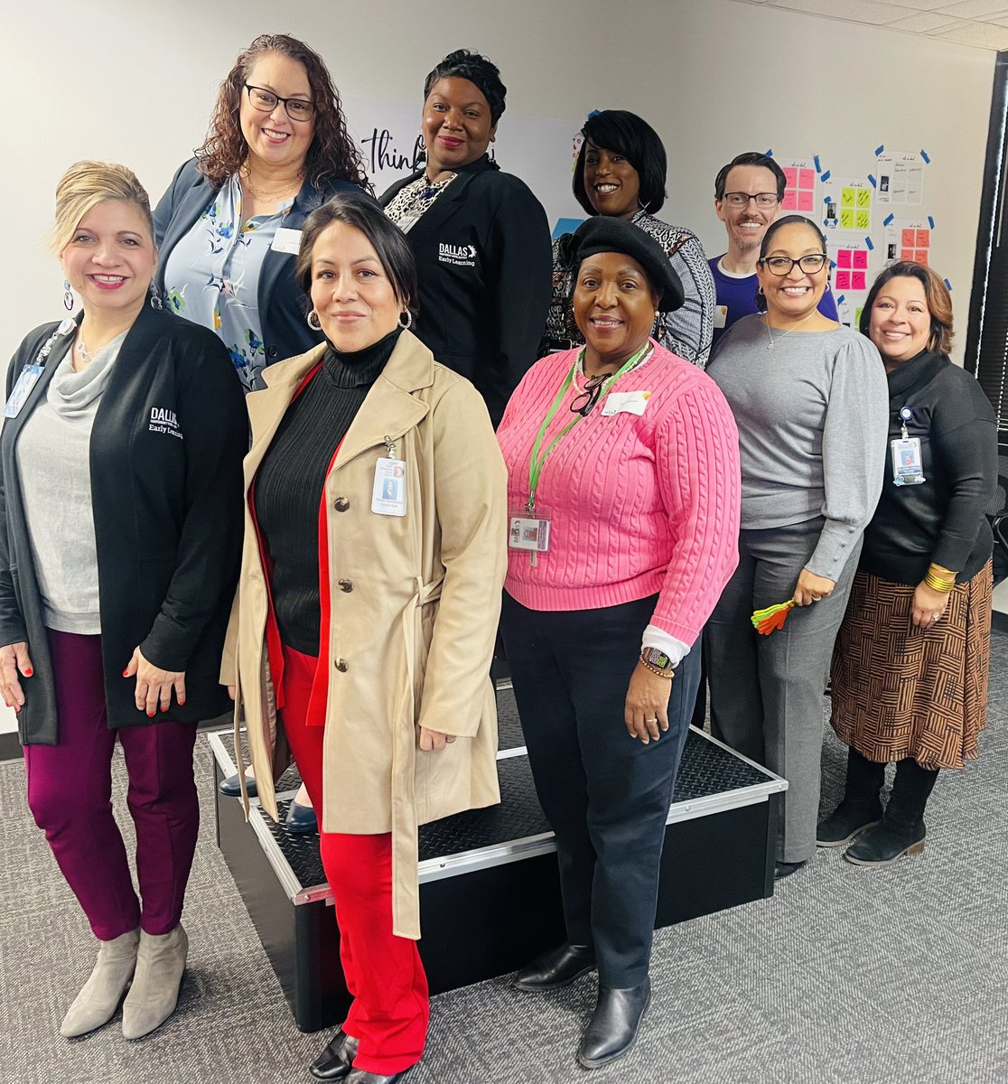 DrElenaSHill's tweet photo. Supporting each other is our favorite thing to do! Congratulations to the most recent fellows from the iDesign Cohort of Dallas ISD! 🌟📚🍎@YvetteGDelgado @KNICJACKSON @keishal929 @ICanReadDallas @Mo1Ramirez @MurilloDebbie1 @AaronDaffern @gigifall75 @HildaCRobinson https://t.co/oLPGp5wLhH