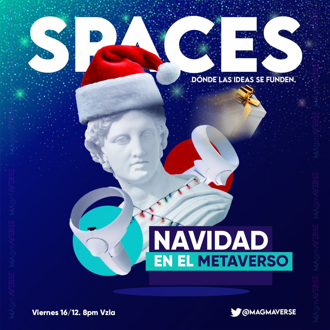 🎄MAÑANA es nuestro último #MAgmASpace y aprovechando que no hay juego de #Qatar2022, hablaremos de lo otro más hermoso de este diciembre ✨ #Navidad ✨

Guárdanos un espacio en tu agenda de mañana 👇🏻

x.com/i/spaces/1gqxv…