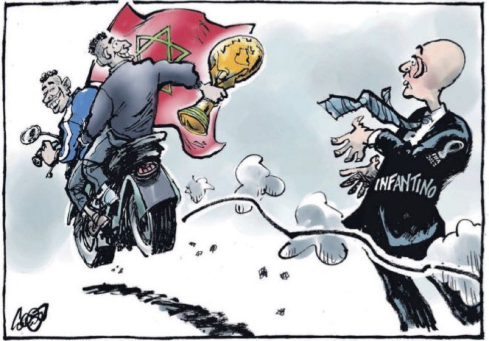 Boutaïna Azzabi Ezzaouia (@boutaina) on Twitter photo As a Dutch-Moroccan I have so many things I could say about the latest racist cartoon of the <a href="/volkskrant/">de Volkskrant</a> - but I’m here to simply remind you that <a href="/volkskrant/">de Volkskrant</a> keeps publishing racist cartoons and withdraws them when they feel the heat. The paper is racist & they’re ok with it. As a Dutch-Moroccan I have so many things I could say about the latest racist cartoon of the <a href="/volkskrant/">de Volkskrant</a> - but I’m here to simply remind you that <a href="/volkskrant/">de Volkskrant</a> keeps publishing racist cartoons and withdraws them when they feel the heat. The paper is racist & they’re ok with it.