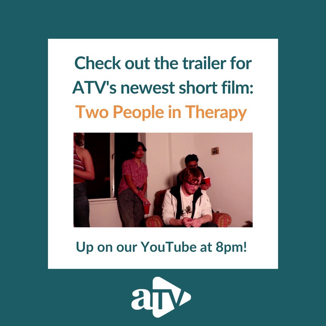 ATV's latest short film is coming in 2023! Check out the trailer tonight at 8pm on our YouTube channel!
#americanuniversity #studentmedia
