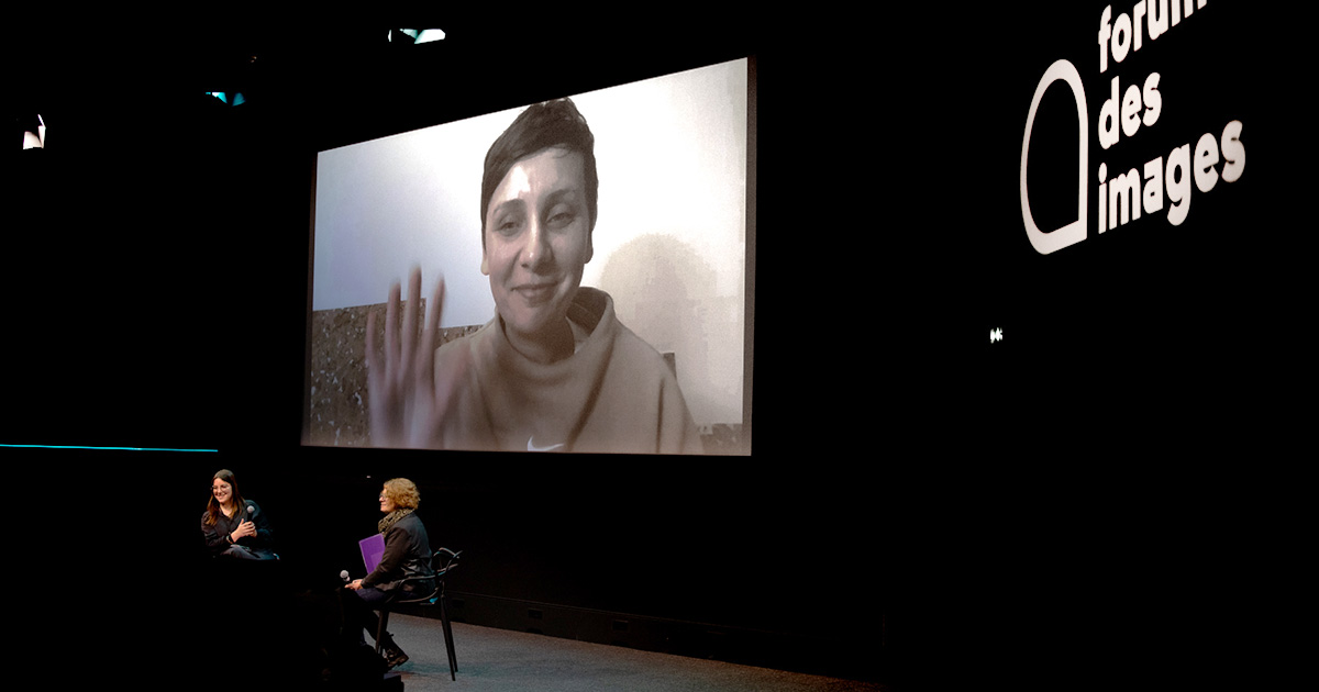 forumdesimages's tweet photo. [Photos] Hier au Carrefour du cinéma d'animation: 1/ Masterclass Yasuhiro Yoshiura + son dernier film, Sing a Bit of Harmony - 2/ Courts métrages d'animation ukrainiens. En visio Anastasiya Verlinska du festival Linoleum de Kiev #animFDI #animation @yoshiura_rikka @catsuka https://t.co/14UnjK45RU