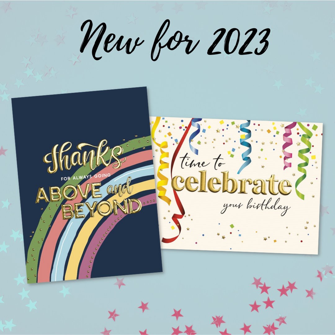 postycards's tweet photo. Discover NEW greeting cards to build strong relationships in 2023. 

Shop birthday cards and more: https://t.co/lVW7Il1YkM

#businessrelationships #employeeappreciation #sayitwithacard https://t.co/tjyDniMB1L