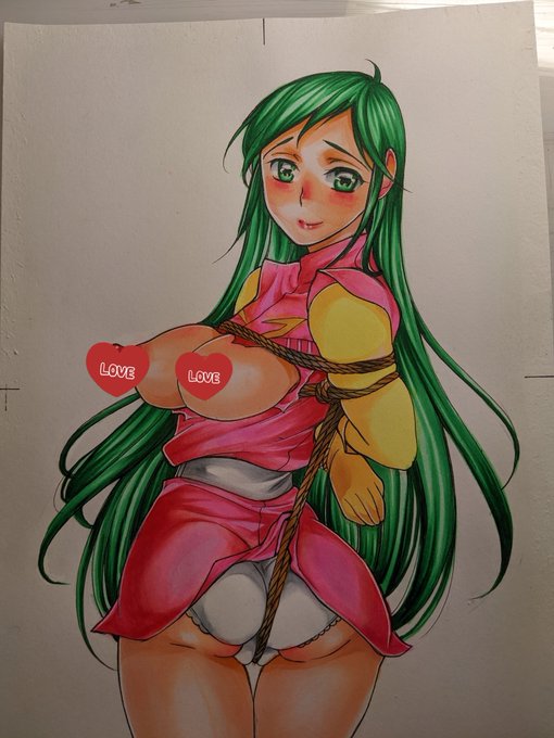 冬の新刊進捗。
表紙、彩色は終了しました。💦💦 