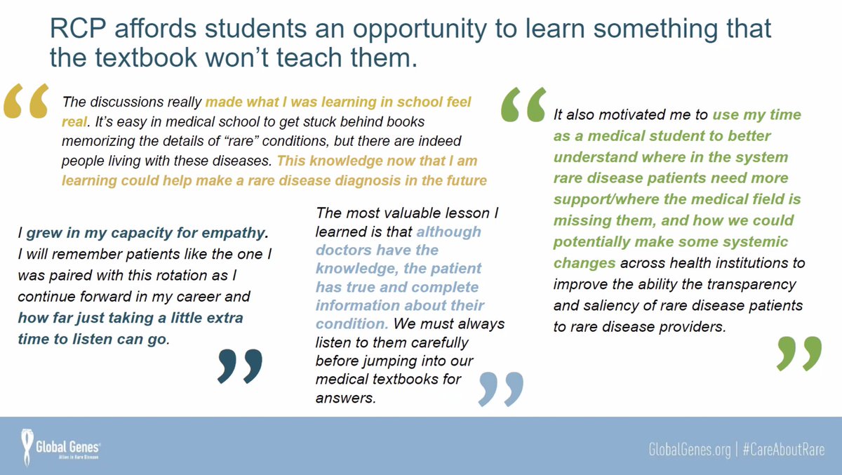GlobalGenes's tweet image. #HappeningNow! #RareCompassionProgram Info Session for med students, residents, professors, deans, and other grad school affiliates. If you weren&apos;t about to make it, fill out our interest form for more information globalgenes.tfaforms.net.