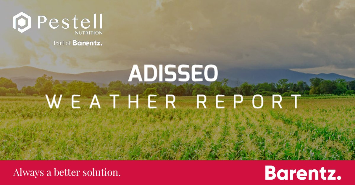 Adisseo's 2022 Harvest Survey Summary and December Weather Report are available now! Read more here: pestell.com/december-2022-…
#Adisseo #NovakWeather