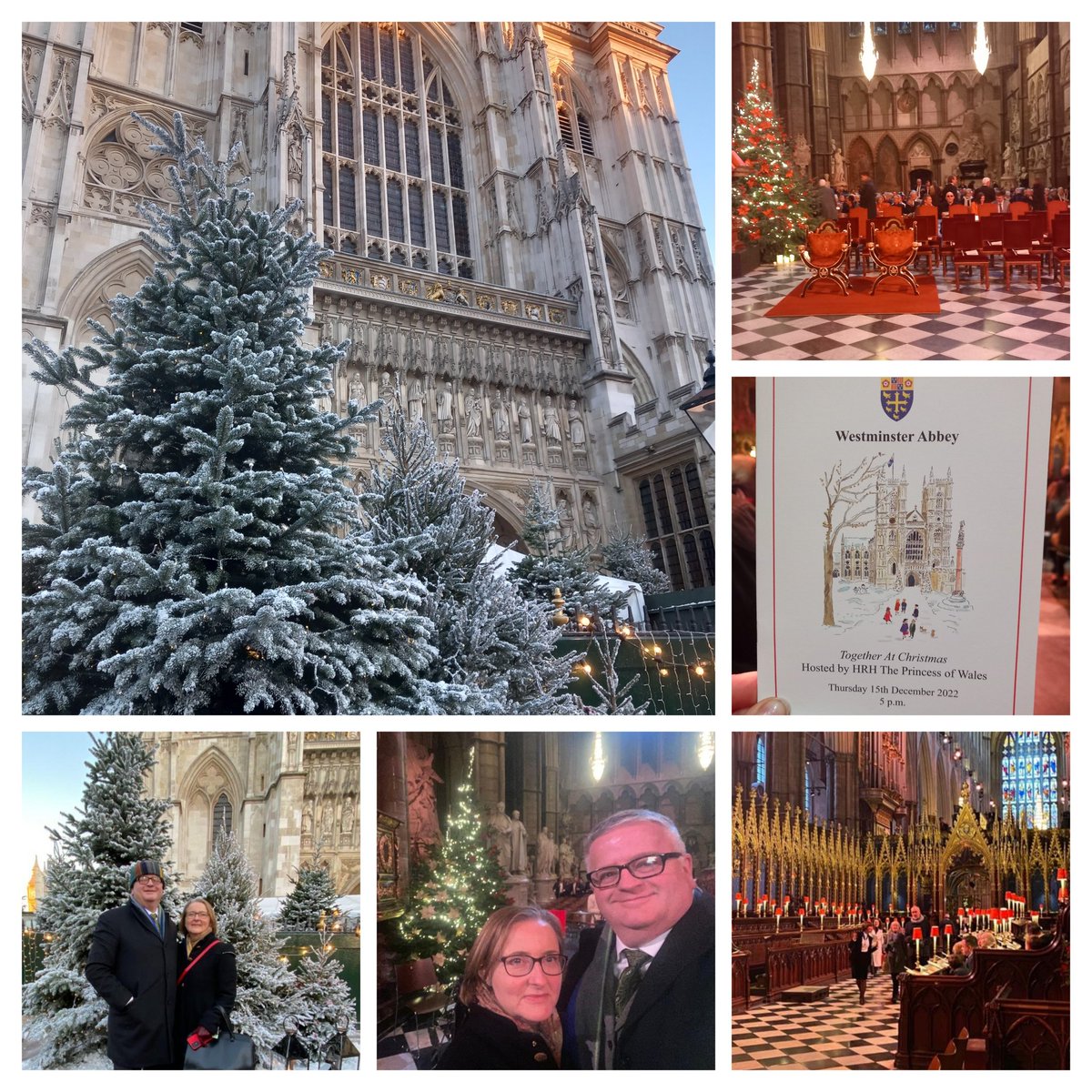 A wonderful start to #Christmas <a href="/wabbey/">Westminster Abbey</a> #RoyalChristmas #ChristmasTogether 🌲🤗🌲