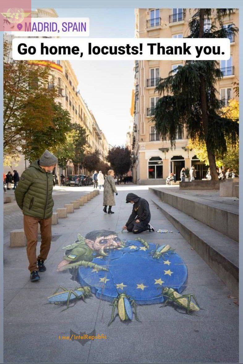 John Basham 🇺🇲 on Twitter "REPORT People In Madrid Spain Protest By