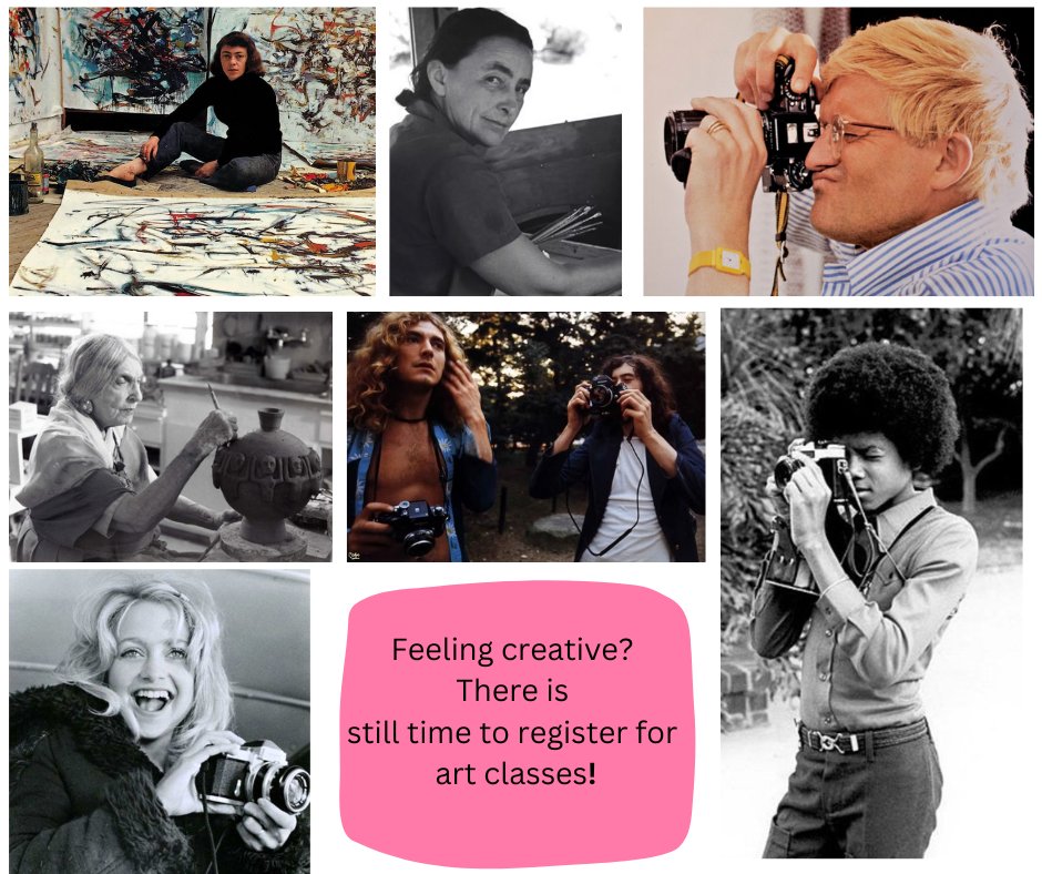 GiertzGallery's tweet photo. Nurture your creative spirit and find your authentic self-expression while making connections with fellow art students. Parkland's renowned art classes are inspiring, informative, and just the right size to get personal feedback. Visit here for more info: https://t.co/Dy6ePt2Fn1 https://t.co/td24Jl0Mfe