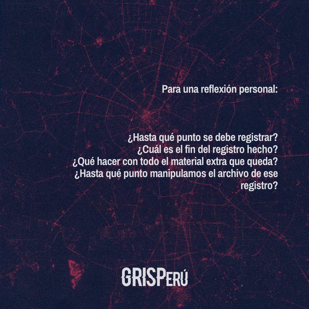 GRISPerú tweet media