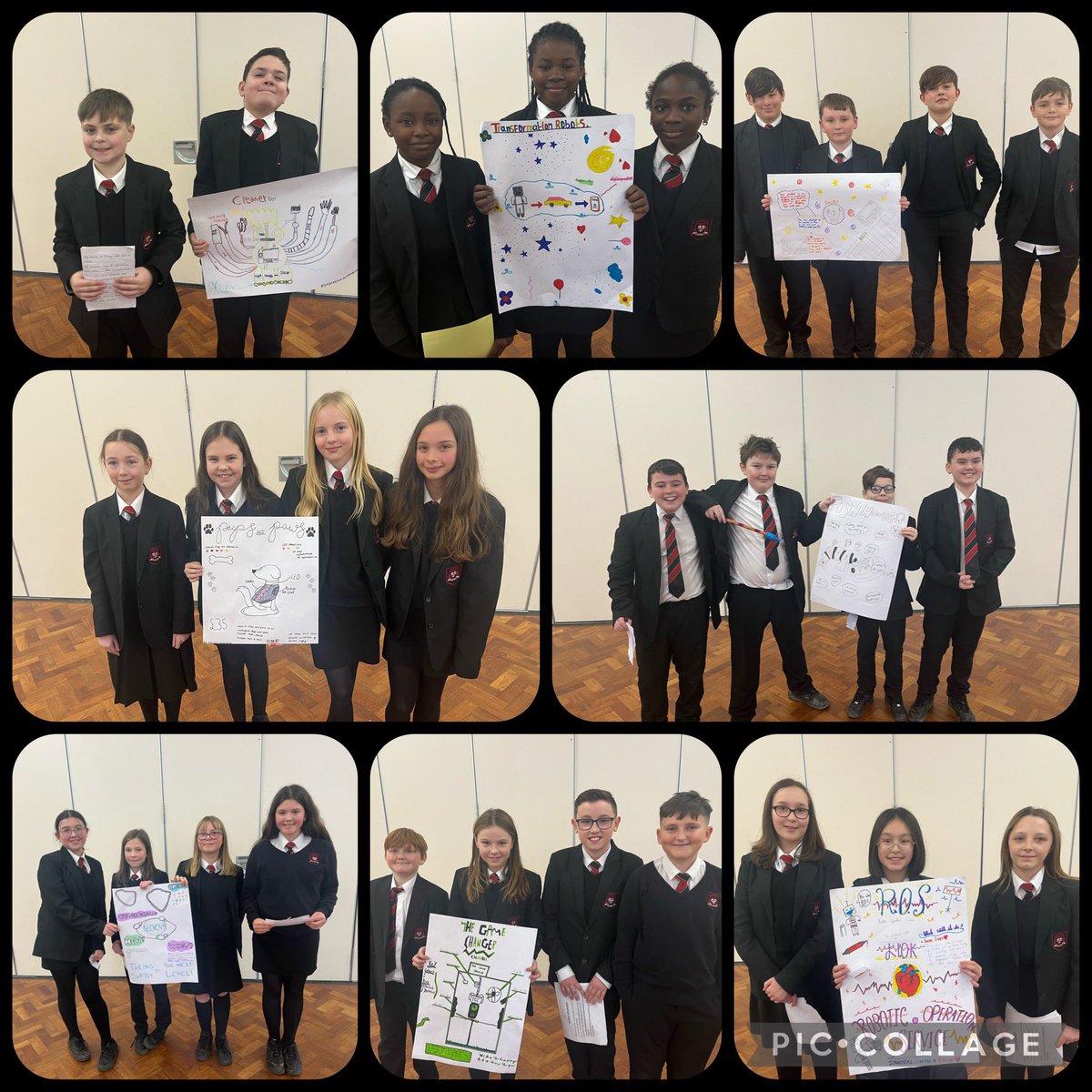 Year 7 were fantastic during their Entrepreneurship challenge today. The ideas they came up with were outstanding. Congratulations to the boys that came first in the Dragons’ Den for pitching an idea about fish hoovers, which clean the oceans of plastic. 🌎