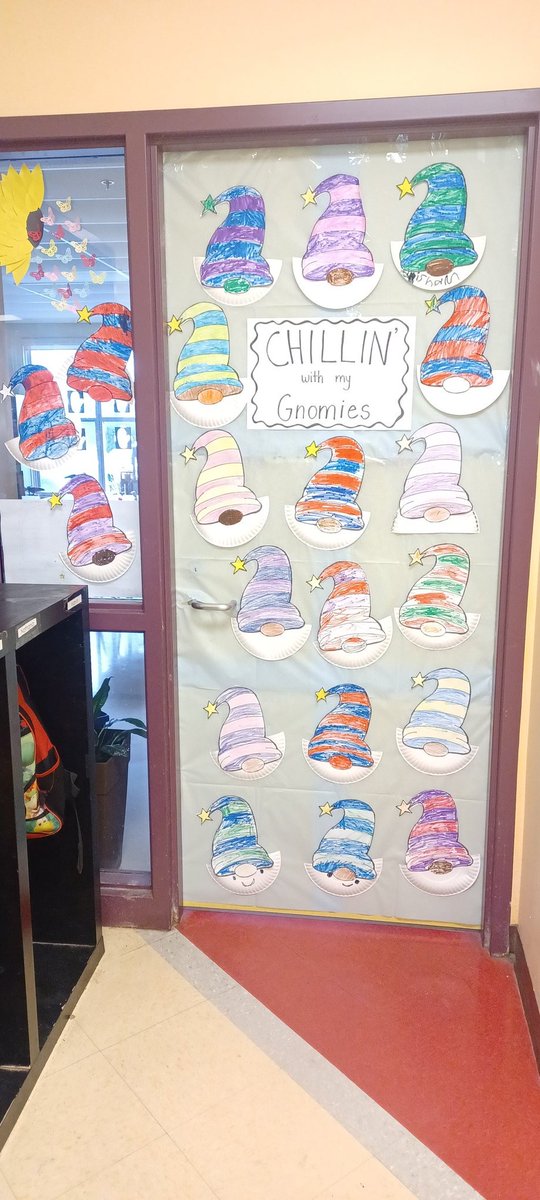 Door decorated ✅️☺️ <a href="/ParkWestHRSB/">Park West</a>