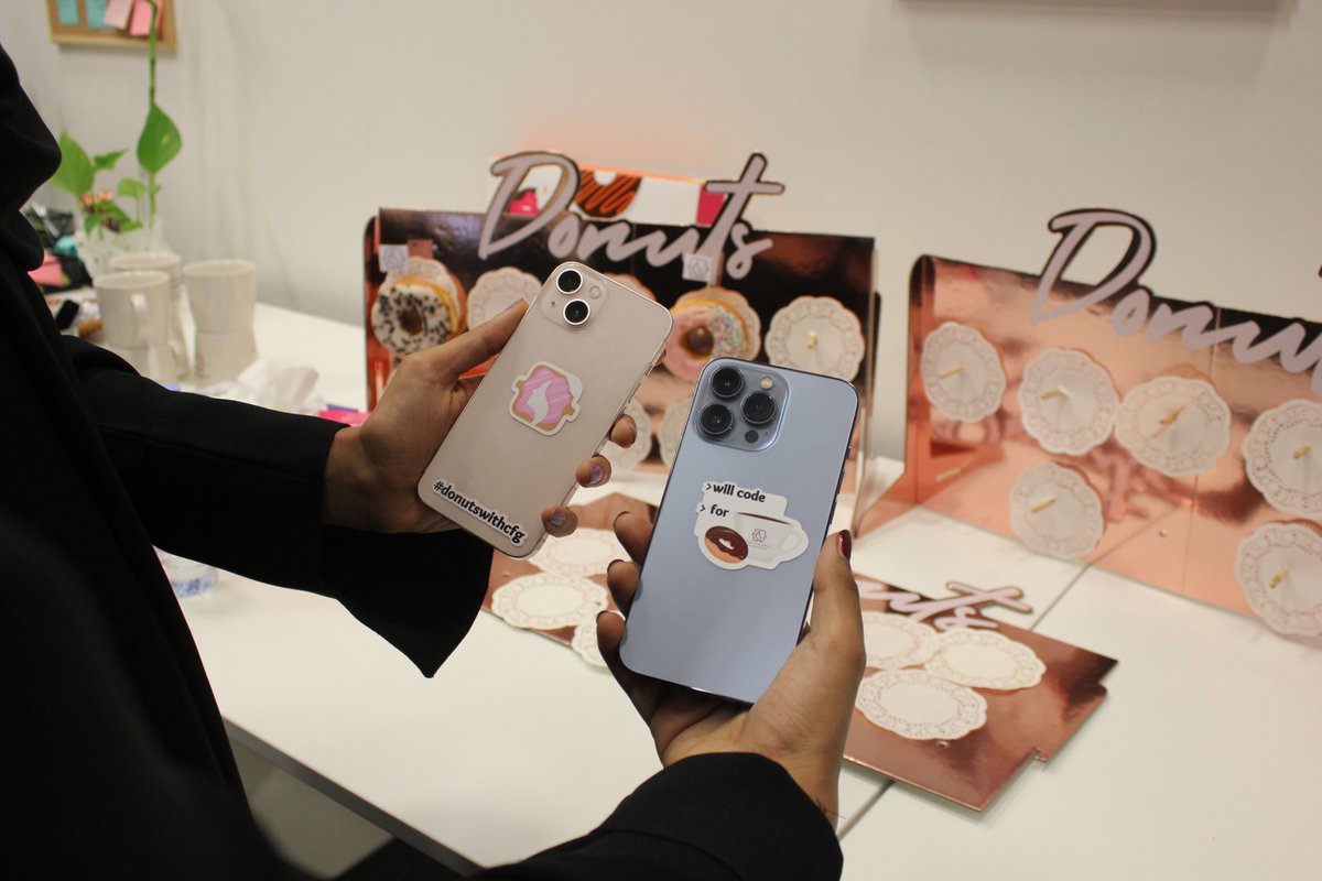 _codeforgirls's tweet image. #عشوائيات #donutswithcfg