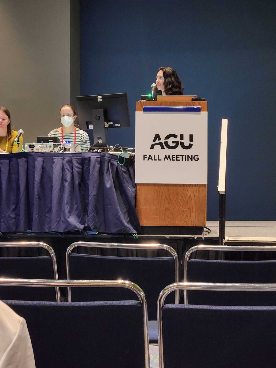 Dr. Frances Rivera Hernández (she/ella) 🇵🇷🚀⚒️❄️ (@francy_pants) on Twitter photo PLANETAS grad students, <a href="/thatastrogirl/">Tatiana Gibson</a> & <a href="/Reese9281/">Sharissa Thompson</a> killed it at #AGU22 this week! Wish I had been there. 🎉🙌🎉🙌🎉
@GTSciences <a href="/GeorgiaTechEAS/">Georgia Tech EAS</a> <a href="/GeoLatinas/">Latinas in Earth and Planetary Sciences</a> <a href="/BlackInAstro/">Black In Astro ™</a> PLANETAS grad students, <a href="/thatastrogirl/">Tatiana Gibson</a> & <a href="/Reese9281/">Sharissa Thompson</a> killed it at #AGU22 this week! Wish I had been there. 🎉🙌🎉🙌🎉
@GTSciences <a href="/GeorgiaTechEAS/">Georgia Tech EAS</a> <a href="/GeoLatinas/">Latinas in Earth and Planetary Sciences</a> <a href="/BlackInAstro/">Black In Astro ™</a>