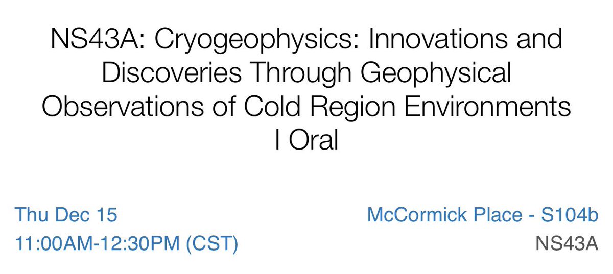 Come check out our session!! #AGU22