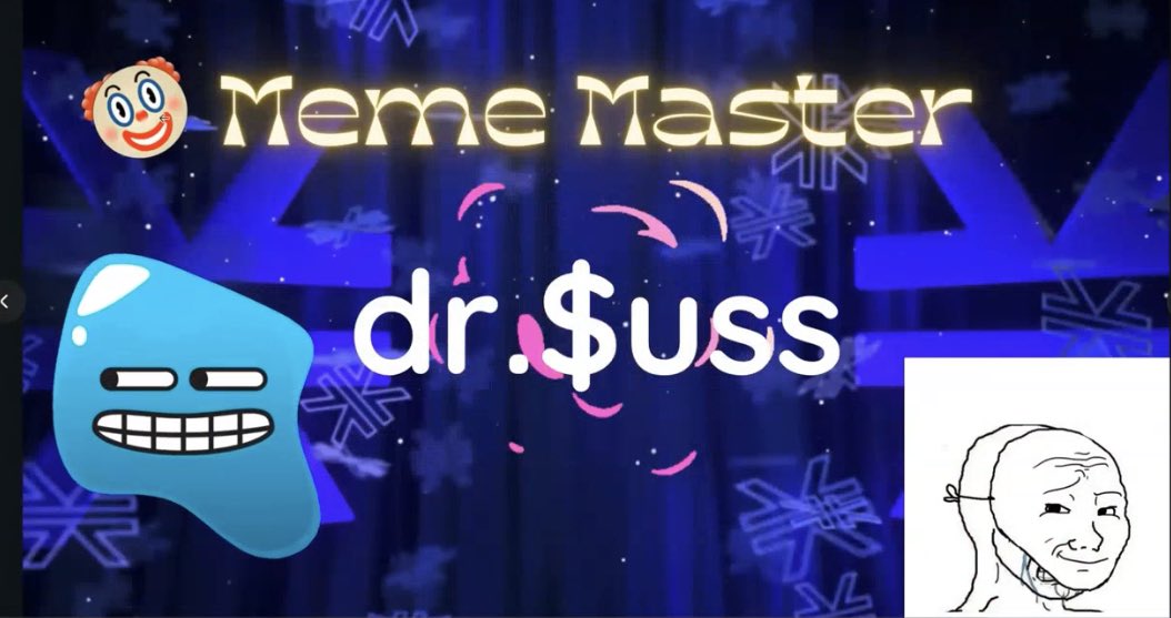 teflonbtc's tweet photo. Congrats to the #1 meme lord in the Stacks ecosystem!! #Stackies
👉 @iamdrsuss 👈 https://t.co/qjUHt0JMAX