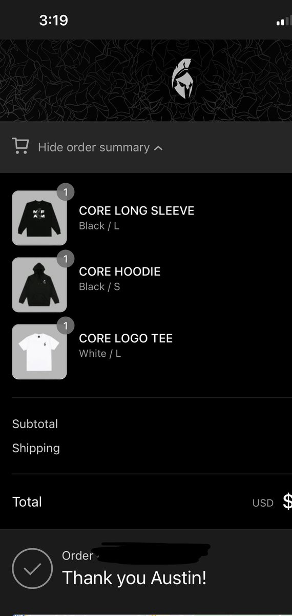 AustinJohnson5's tweet photo. Couldn’t make up my mind so I had to come back a second time @NICKMERCS … the hat went out of stock when I was checking out so I guess I’ll be back a third time. #mfam #mfamshop https://t.co/kzfCVq6V2c