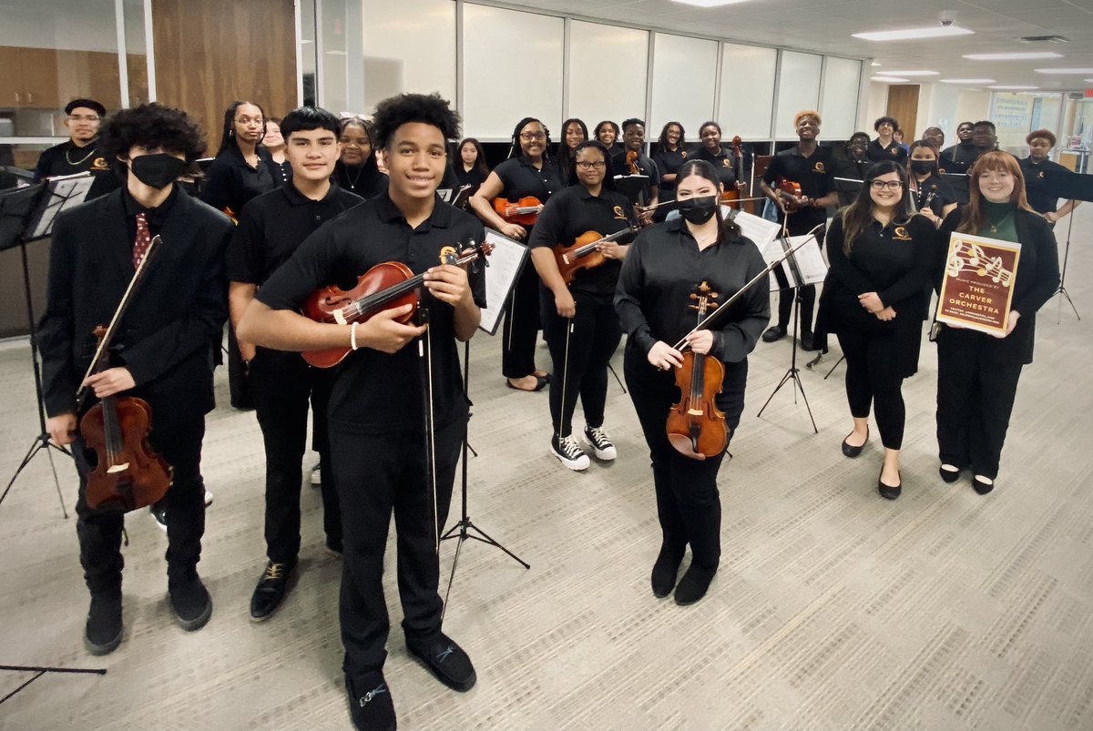 Carver Orchestra Cluster tweet media