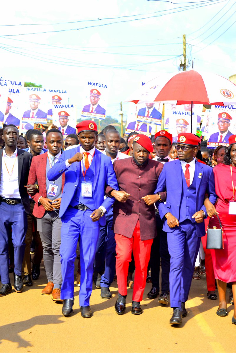koholowafula's tweet image. Today,I managed to fully nominate as Guild Presidential Candidate.I extend my vote of applause to the students of @kyambogou for taking part in the Radical march to the nomination grounds.Victory belongs to us; Indeed we are the @NupUg!