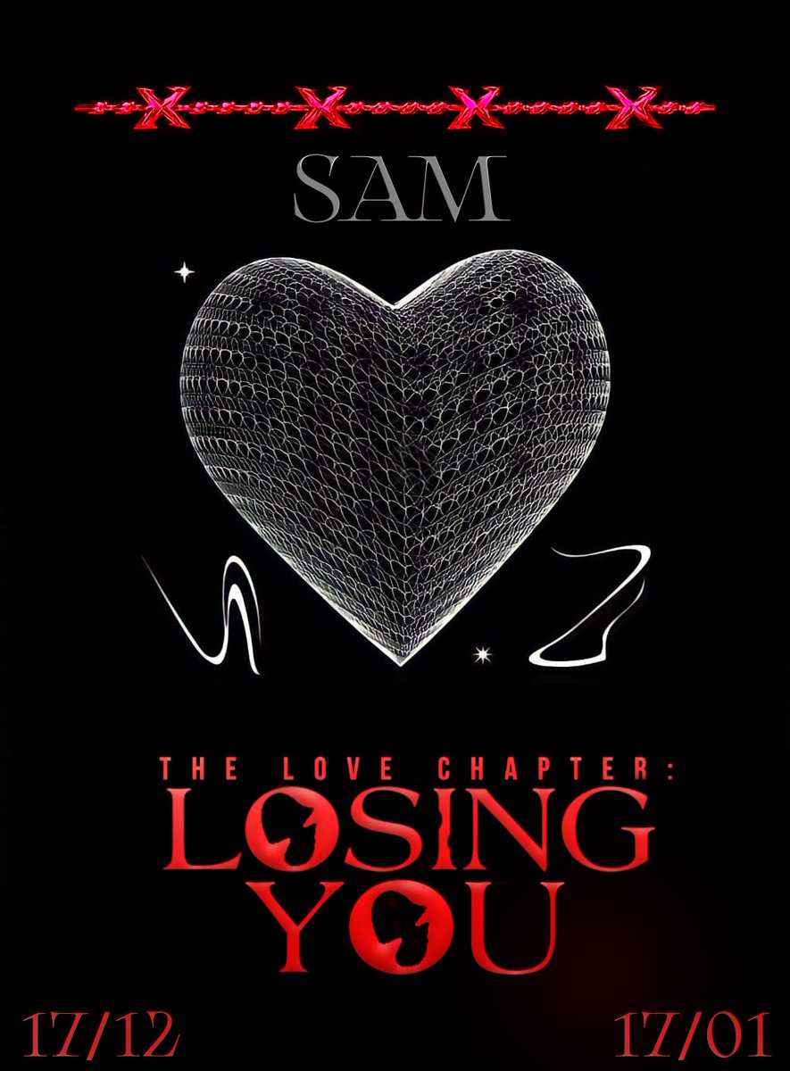 S4MNPOP's tweet photo. S4M (샘)

  2nd MINI ALBUM
THE LOVE CHAPTER
    [LOSING YOU]
 
💿 17.12.2022 / 17.01.2023

#S4M #샘 #THELOVECHAPTER
#LOSINGYOU #2ndMINIALBUM https://t.co/n9QgXY1l5h