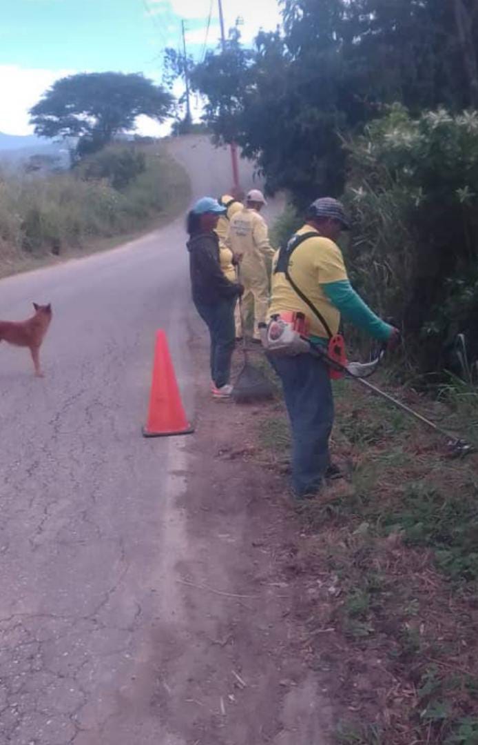 ElHatillo's tweet photo. Cuadrilla vial, continúa con limpieza y desmalezado en la calle #CarlosBraum, A3 de #LaLagunita , #LosNaranjos , y #Tiama

#SeguimosTrabajando 
#CuidemosElHatillo https://t.co/1GAbFsr2yt